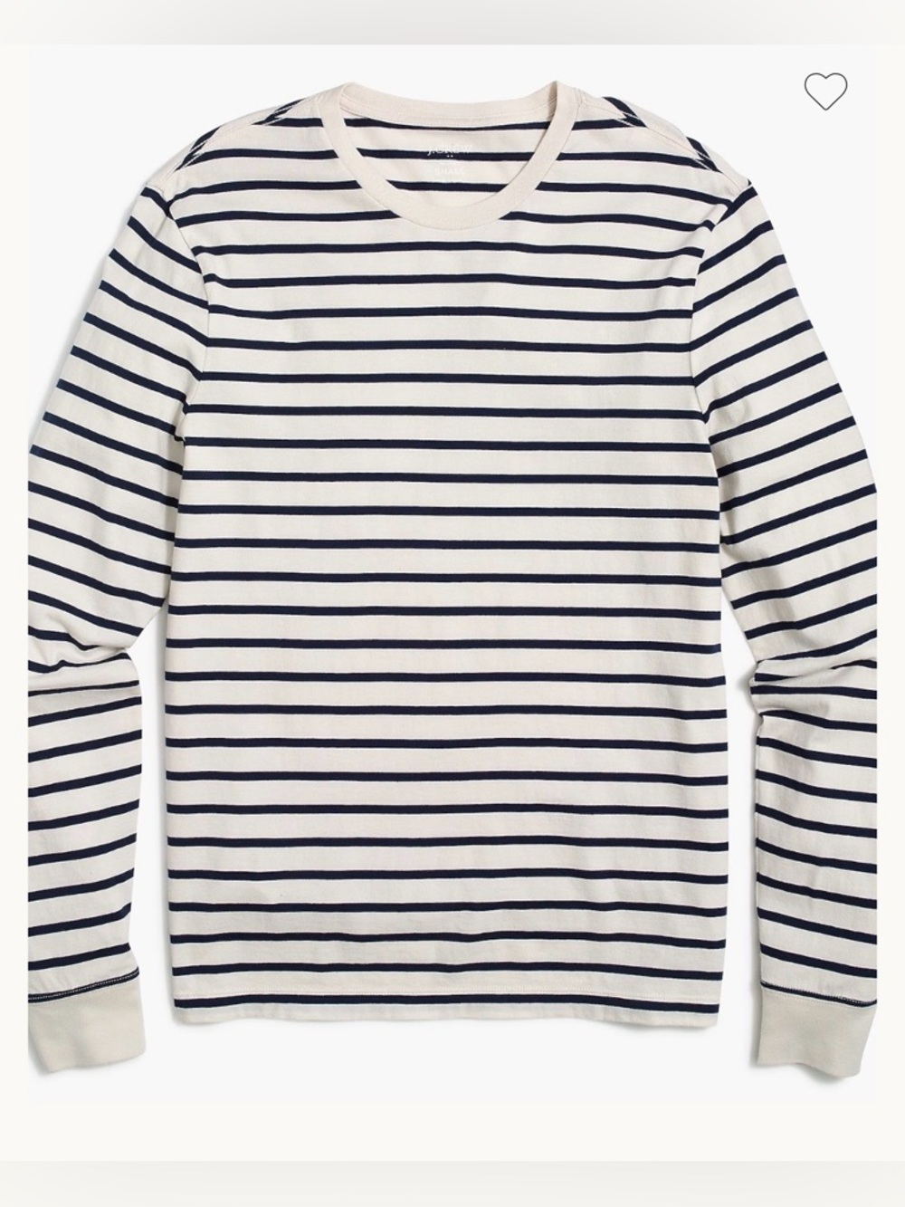 J Crew Long Sleeve Stripes Top  Men’s Medium